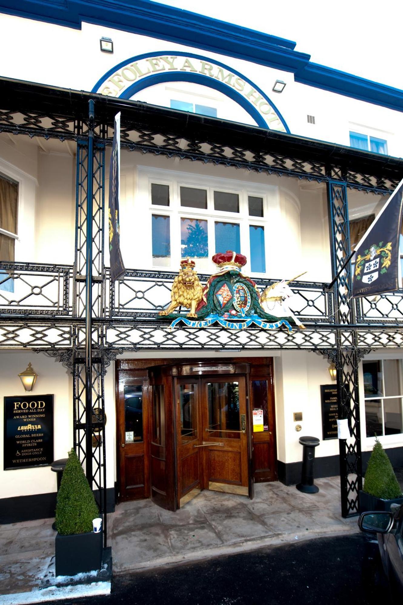 Foley Arms Hotel Great Malvern Exterior foto
